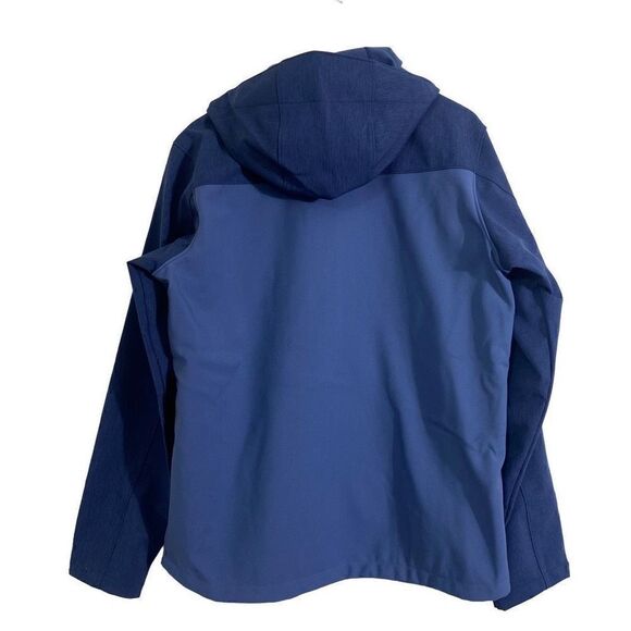 Columbia men’s softshell outdoor jacket with hood medium nwot - Picture 2 of 12